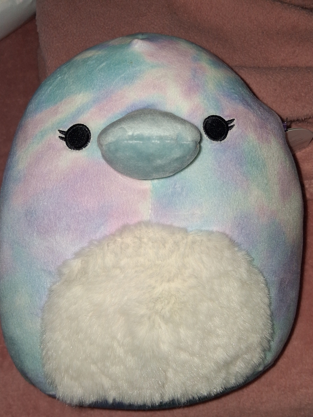 Original Squishmallows Mitch The Platypus Plush - Pastel Tie-Dye 8" New With Tag